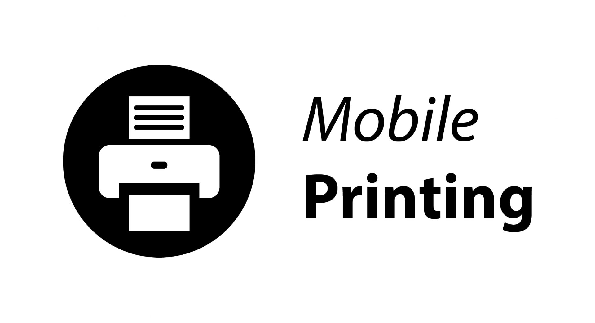 Instructions for printing from a mobile device at The Payette Public Library